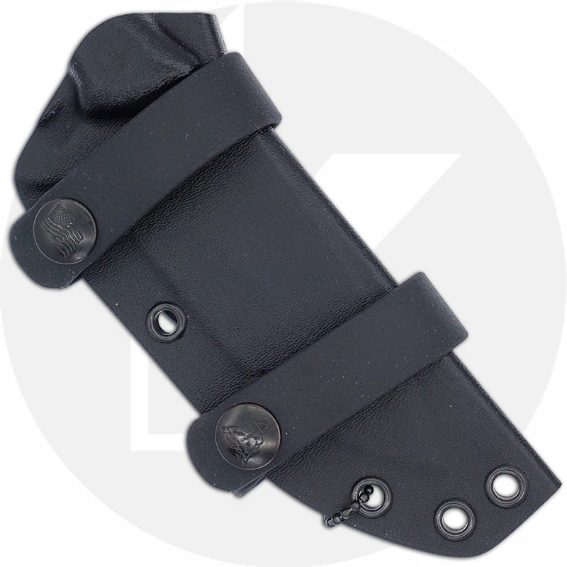 TOPS Knives Silent Hero 4 HERO-04 - Anton Du Plessis - Sniper Grey Cerakote 1095 Steel Blade - Black Micarta 4 TOPS Knives Silent Hero 4 HERO-04 - Anton Du Plessis - Sniper Grey Cerakote 1095 Steel Blade - Black Micarta - Image 2