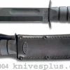 Ka-Bar Knives KA-1211, KA-BAR Black USMC Utility, Plain Edge, Leather -Case Knives shop KA 1211
