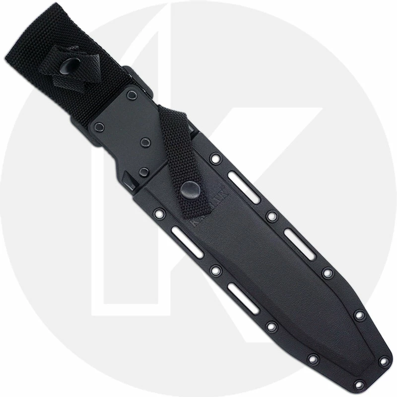 Ka-Bar Knives KA-BAR Black Fighter - 1269 - Plain Edge Clip Point - Black Kraton G - USA Made 4 Ka-Bar Knives KA-BAR Black Fighter - 1269 - Plain Edge Clip Point - Black Kraton G - USA Made - Image 2