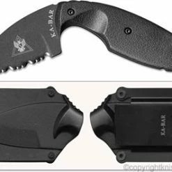 KA-BAR Knives: KABAR TDI Law Enforcement Knife, Serrated, KA-1481