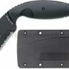 KA-BAR Knives: KABAR TDI Law Enforcement Knife, Large Tanto Serrated, KA-1485