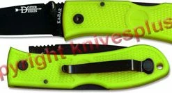 Ka-Bar Knives KABAR Mini Dozier Folder, Zombie Green, KA-4072ZG