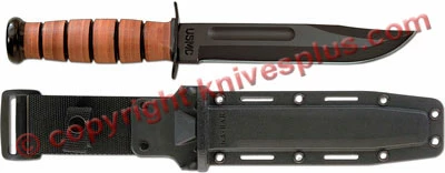 KA-BAR Knives: KABAR USMC Fighting-Utility Knife With Synthetic Sheath, KA-5017 3 KA-BAR Knives: KABAR USMC Fighting-Utility Knife With Synthetic Sheath, KA-5017