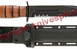 KA-BAR Knives: KABAR US Army Fighting-Utility Knife With Synthetic Sheath, KA-5019