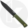 Cold Steel Knives Cold Steel SRK - Black SK-5 Clip Point Fixed Blade - Olive Drab Kray-Ex - 49LCK-ODBK -Case Knives shop SRK ODG GRIP BLK BLADE MAIN