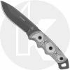 TOPS Knives Cochise Knife CO55 - Tactical Gray 1095 Drop Point - Black Micarta - USA Made -Case Knives shop TK CO55 MAIN