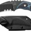 TOPS Knives Devil's Claw DEVCL-01 - Leo Espinoza - Part Serrated Black 1095 Steel Hawkbill - Blue / Black G10 -Case Knives shop TK DEVCL01