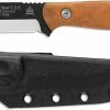 TOPS Knives Fieldcraft 3.5 Mini Bros MBROS-01 - Bushcraft Knife - Black 1095 - Tan Canvas Micarta - USA Made -Case Knives shop TK MBROS01