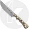 TOPS Knives Muley Skinner MSKIN-01 - Tumbled 154CM Blade - Tan / Black G10 - USA Made 2 TOPS Knives Muley Skinner MSKIN-01 - Tumbled 154CM Blade - Tan / Black G10 - USA Made -Case Knives shop TK MSKIN01 MAIN