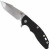 Rick Hinderer Knives SKINNY XM-18 3.5 Inch Knife - Harpoon Spanto - Stonewash - 20CV - Tri Way Pivot - Black G-10 1 Rick Hinderer Knives SKINNY XM-18 3.5 Inch Knife - Harpoon Spanto - Stonewash - 20CV - Tri Way Pivot - Black G-10 -Case Knives shop XM 18 BLACK OPEN FRONT