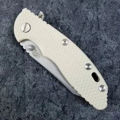 Hinderer Knives Rick Hinderer XM-18 Fatty Knife 3.5 Inch Wharncliffe Sand G10 Working Finish -Case Knives shop hinderer xm18 3.5 wharncliffe fatty sand closed front